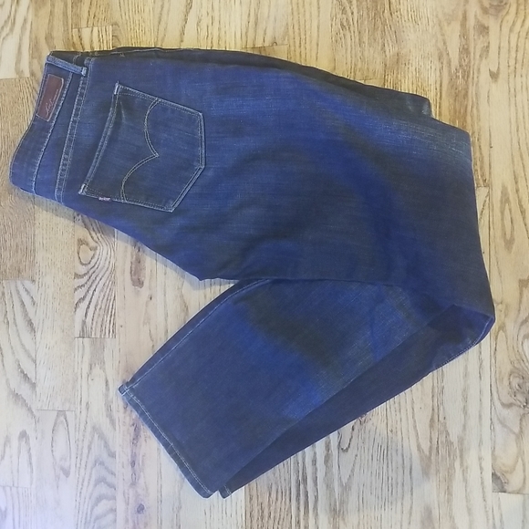 (W26) Levi's Demi Curve Straight Leg Jeans Contemporary Streetwear Trendy - Picture 10 of 10